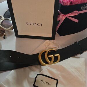 Gucci Marmont Belt - Black